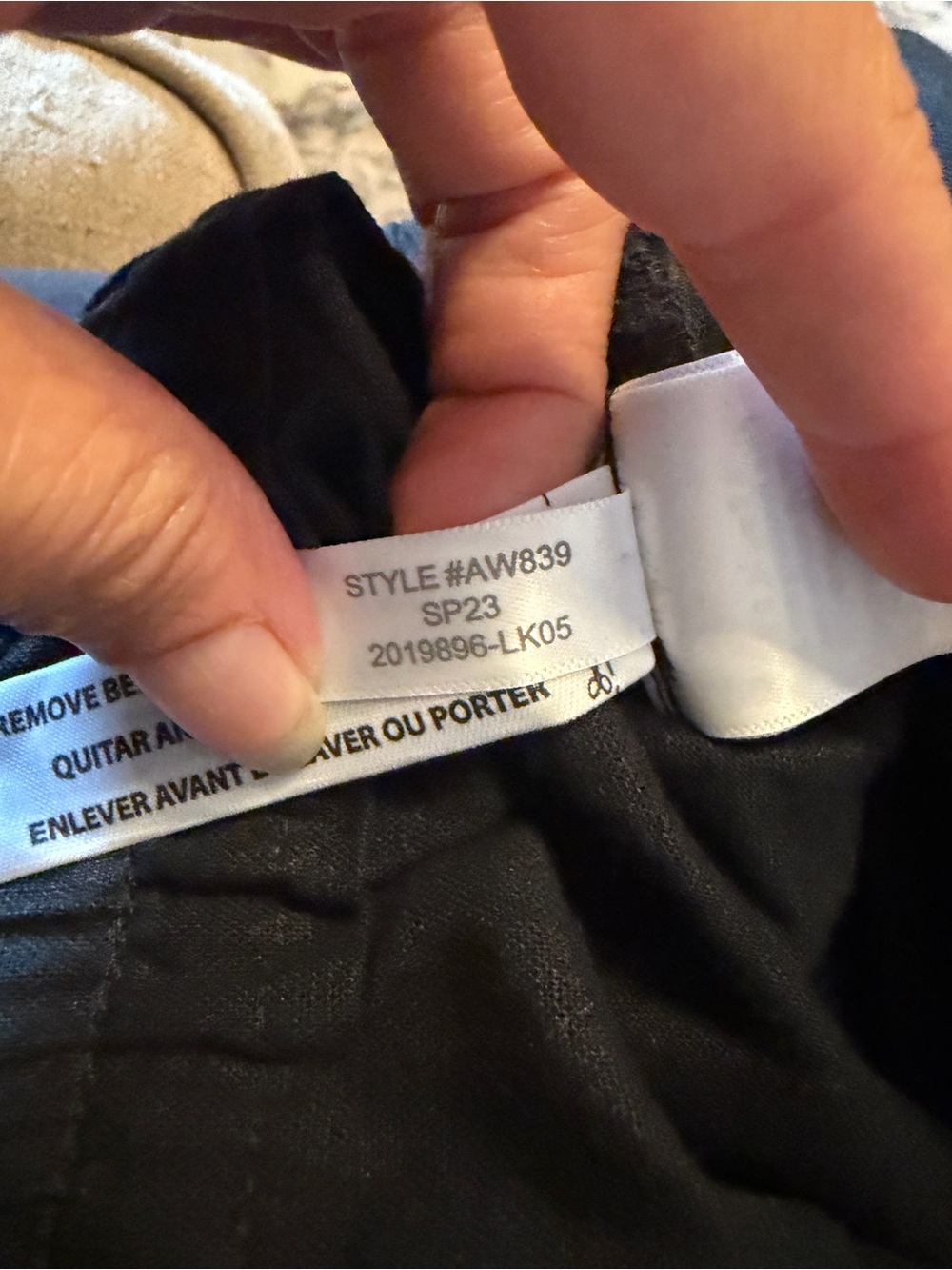 J. CREW NWT Linen Cotton Pants AW839 Black Drawstring - Size 10 - Picture 10 of 10